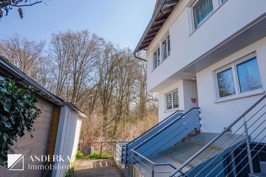 Au�enansicht Eingang Reiheneckhaus G�nzburg