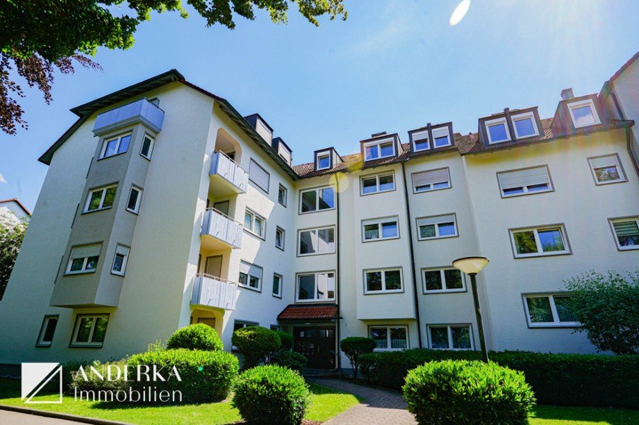 Hausansicht Etagenwohnung G�nzburg