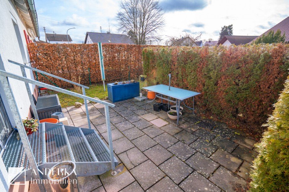 WE 1 Terrasse Doppelhaush�lfte Ichenhausen
