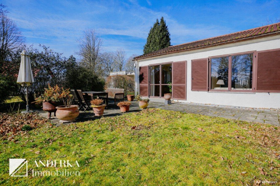 Terrasse Bungalow Offingen