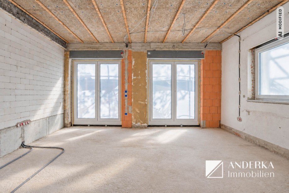 Wohn- und Essbereich Erdgeschosswohnung Haunsheim