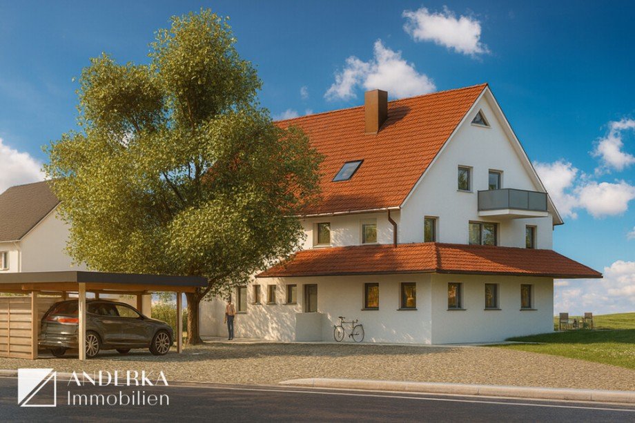 Au�envisualisierung Etagenwohnung Haunsheim