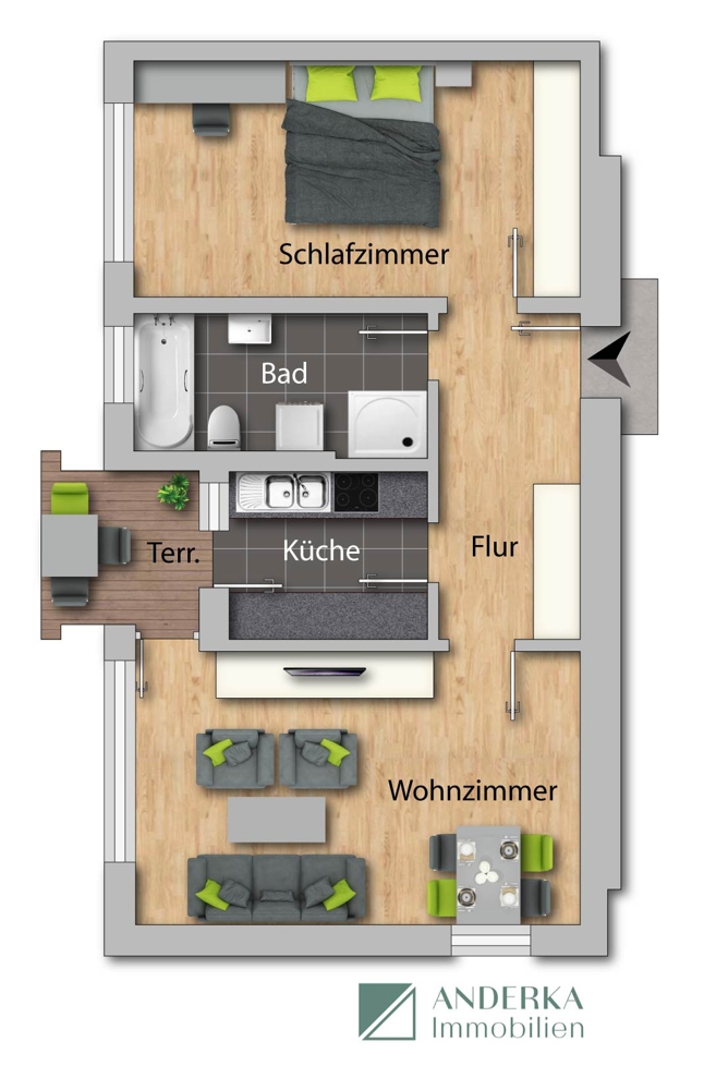  Etagenwohnung G�nzburg