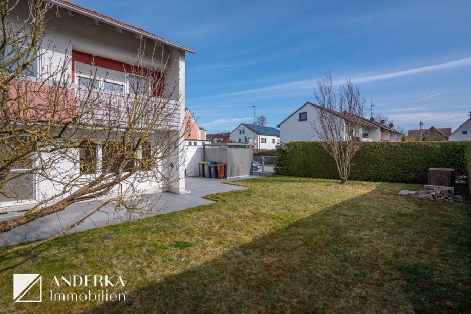 Garten Doppelhaush�lfte G�nzburg