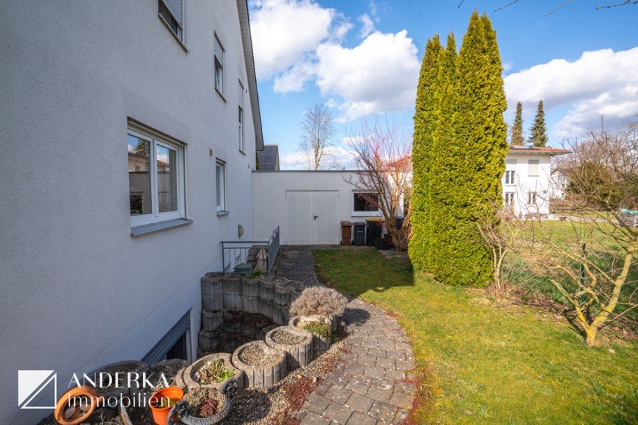 Garten Doppelhaush�lfte G�nzburg
