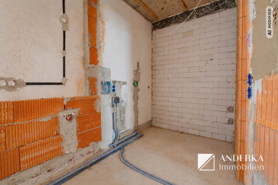 Baufortschritt Badezimmer Erdgeschosswohnung Haunsheim