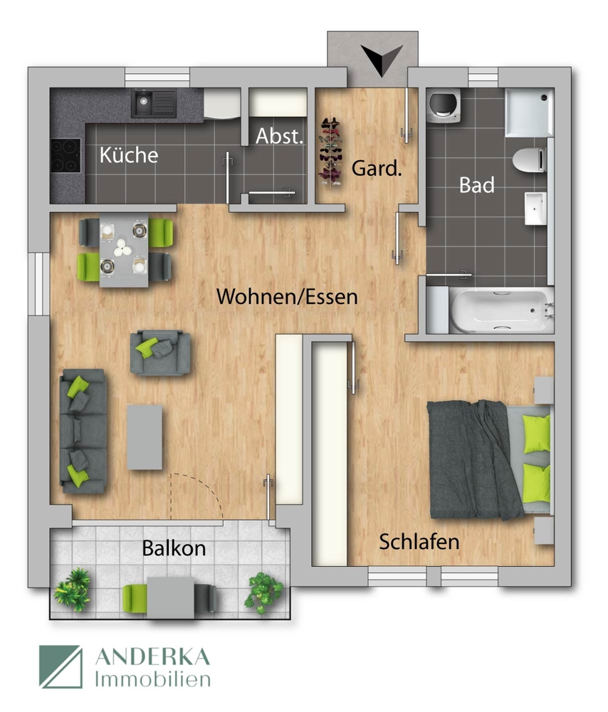  Etagenwohnung G�nzburg