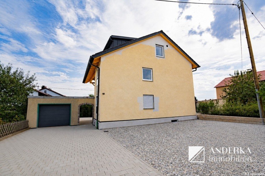 Hausansicht Etagenwohnung Burgau