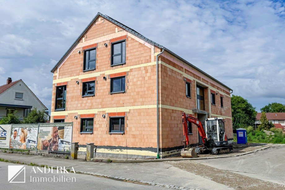 Bautenstand August 2025 Dachgeschosswohnung Dietenheim