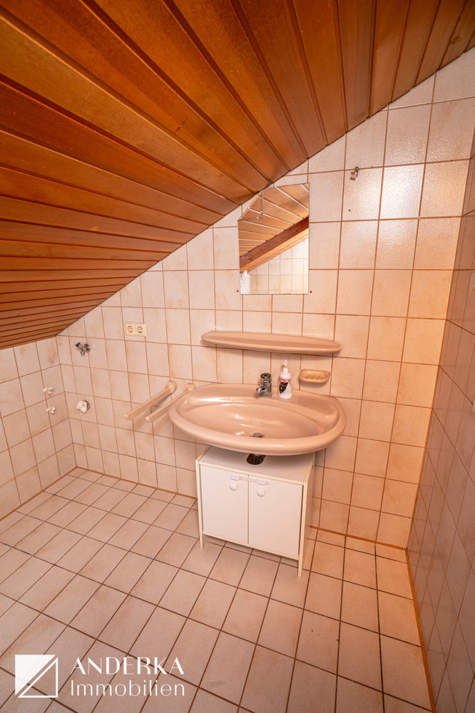 Tageslichtbadezimmer Dachgeschosswohnung Leipheim