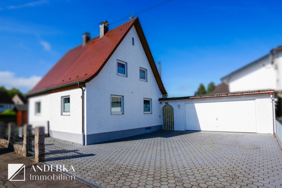 Au�enansicht Doppelhaush�lfte G�nzburg