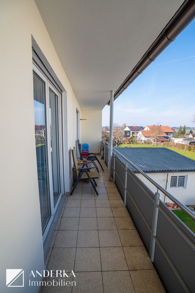 WE 2 - Balkon Mehrfamilienhaus Burgau