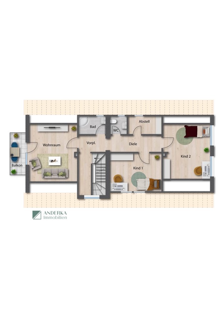 Dachgeschoss Einfamilienhaus D�rrlauingen / Mindelaltheim