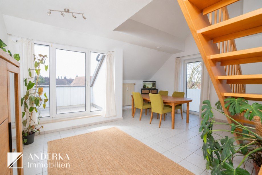 Offenes Wohnen mit Galeriecharakter Maisonettewohnung Jettingen-Scheppach