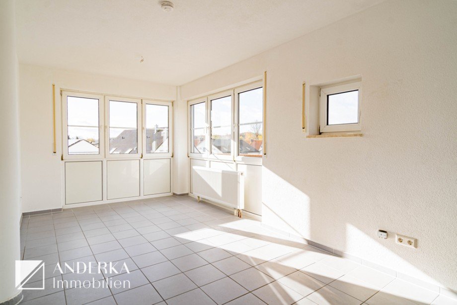 Wohnzimmer Etagenwohnung Burgau