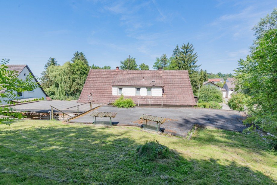Garten oberhalb Einfamilienhaus D�rrlauingen / Mindelaltheim