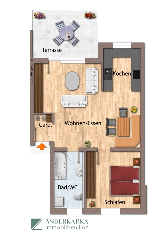  Erdgeschosswohnung Burgau