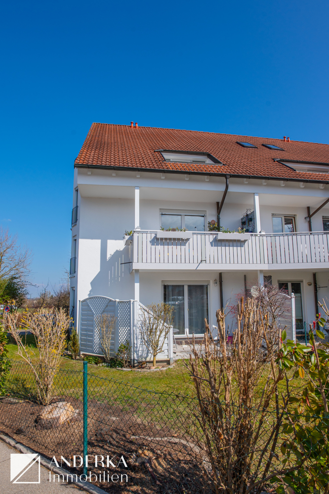 Hausansicht Maisonettewohnung Jettingen-Scheppach