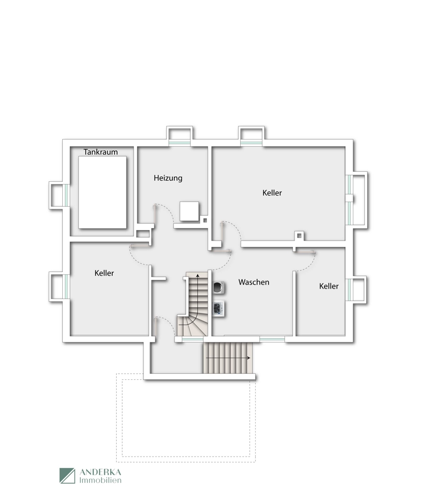 Kellergeschoss Einfamilienhaus G�nzburg