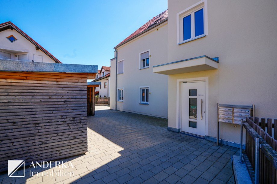 Eingang Erdgeschosswohnung Leipheim