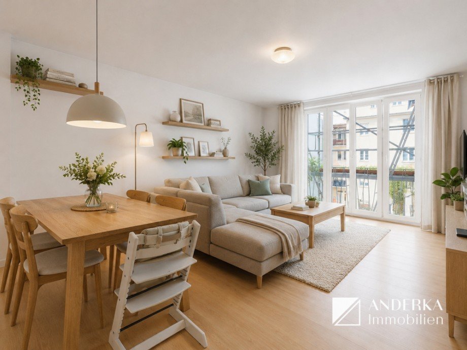 KI Visualisierung Etagenwohnung M�nchen