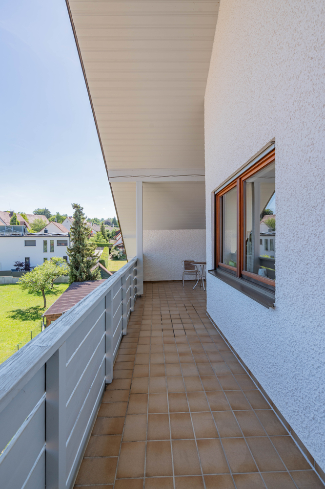 Balkon DG Zweifamilienhaus G�nzburg / Reisensburg