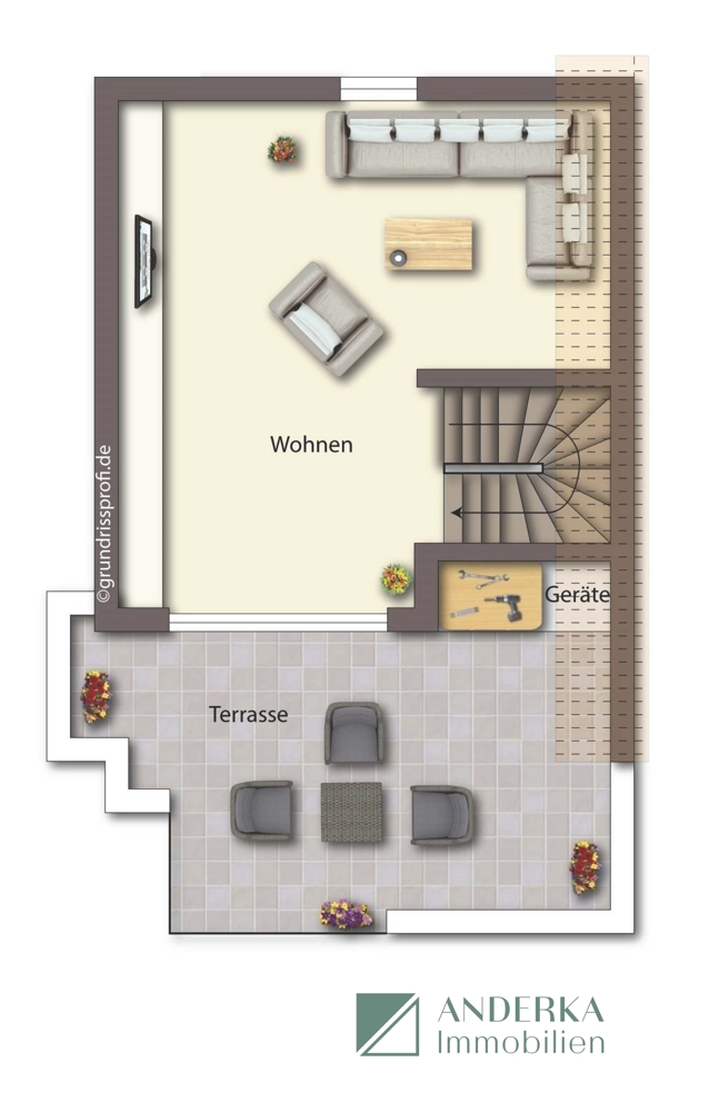 Dachgeschoss Etagenwohnung G�nzburg