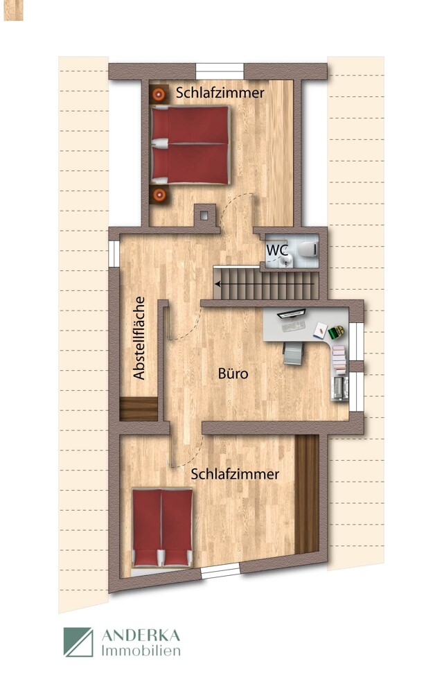 Dachgeschoss Einfamilienhaus Gundremmingen