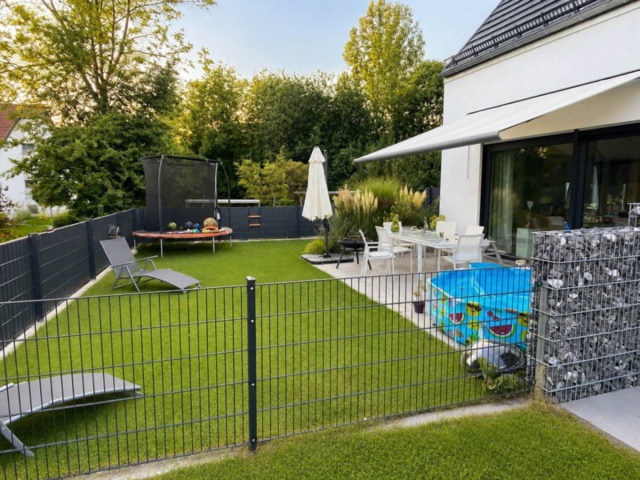 Garten Doppelhaush�lfte G�nzburg / Nornheim
