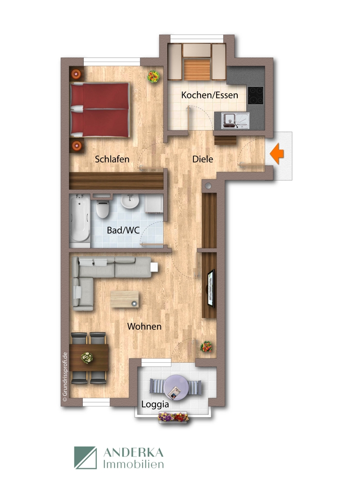  Etagenwohnung G�nzburg