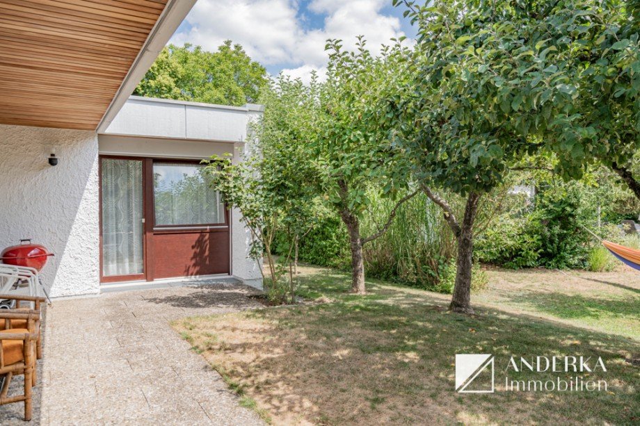 Garten seitlich Einfamilienhaus Senden