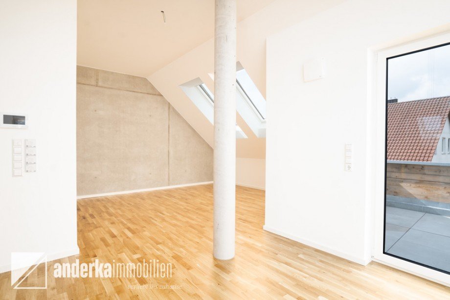 Wohnbereich Dachgeschosswohnung Ichenhausen