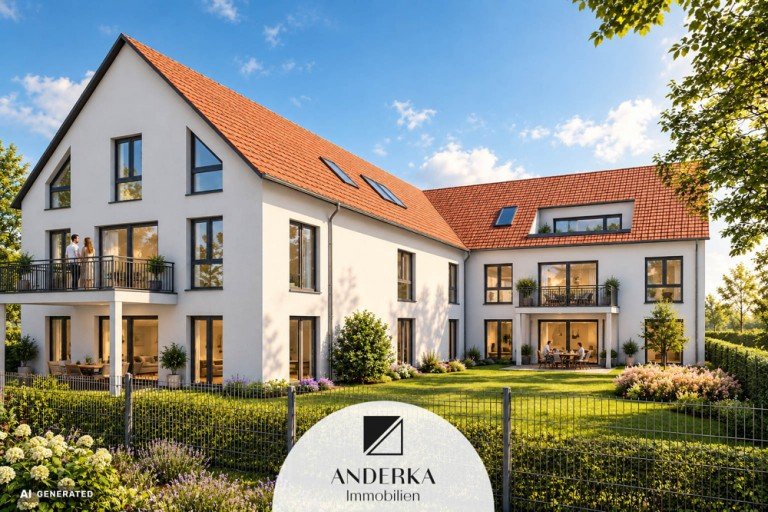  Bubesheim Dachgeschosswohnung Modernes 2-Zimmer-Dachstudio mit Loggia | KfW 40