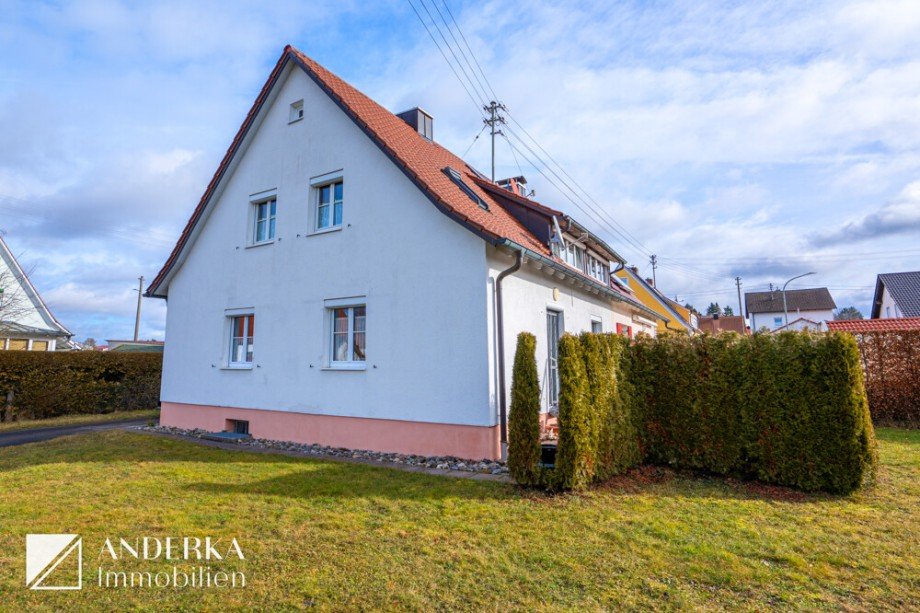 Au�enansicht Doppelhaush�lfte Ichenhausen