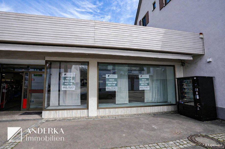 Au�enansicht Einzelhandel Burgau