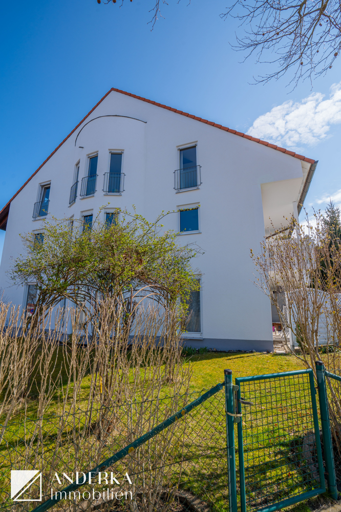 Hausansicht Maisonettewohnung Jettingen-Scheppach