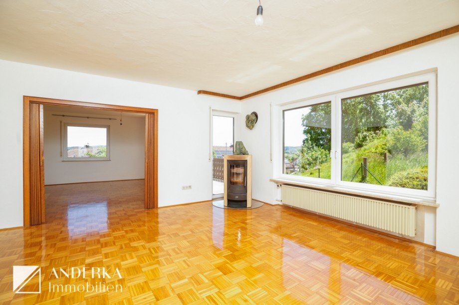 Wohnzimmer EG Einfamilienhaus Offingen