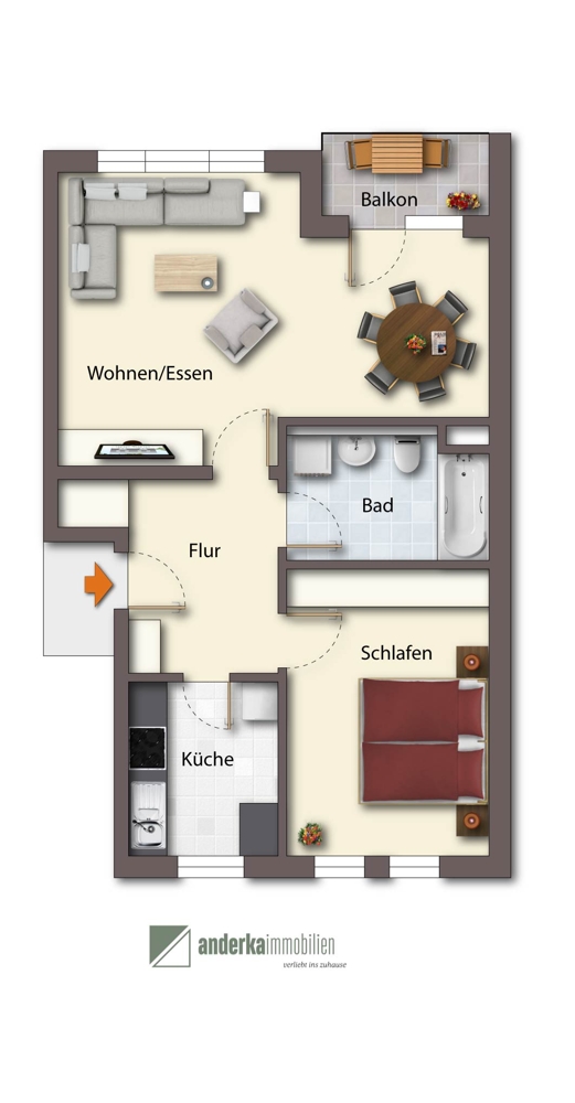  Etagenwohnung Leipheim