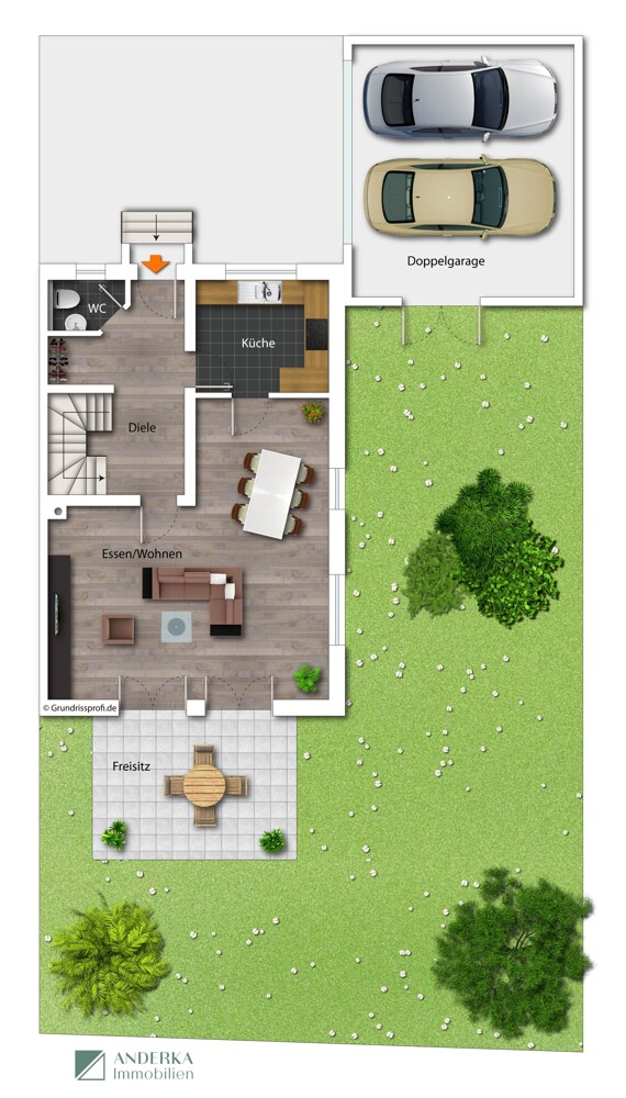 Erdgeschoss Doppelhaush�lfte G�nzburg