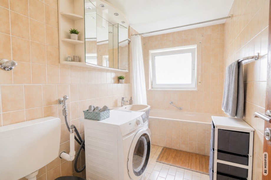Badezimmer I Etagenwohnung G�nzburg