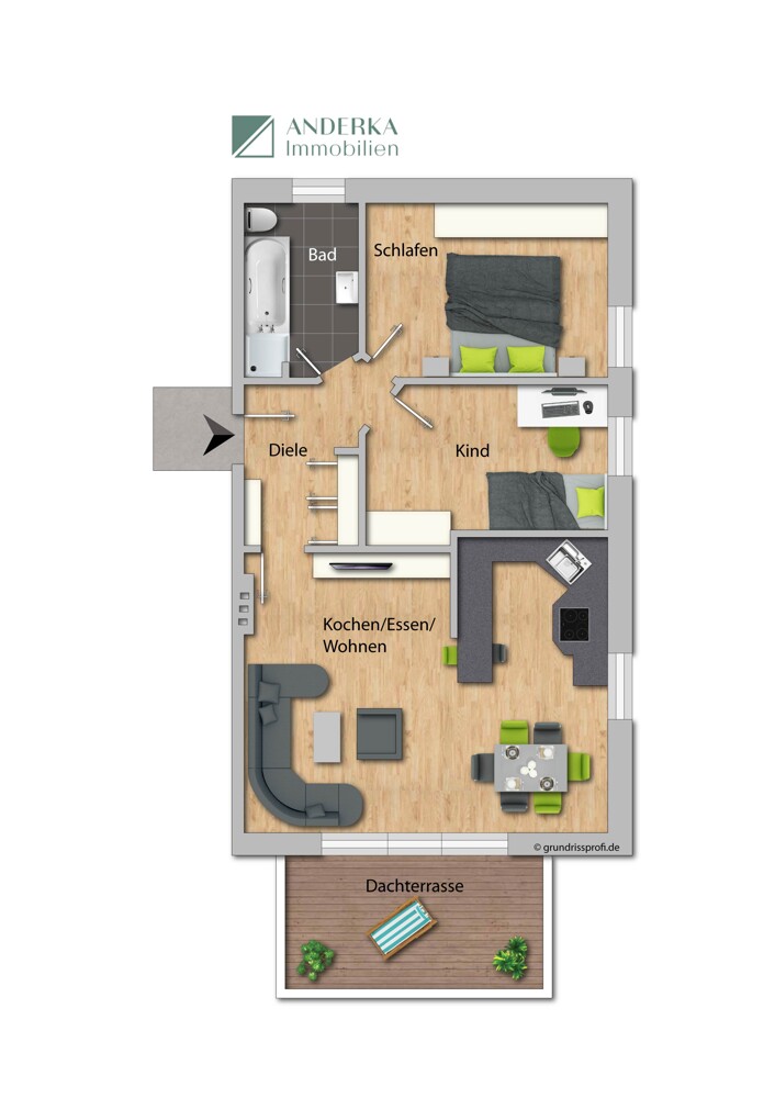  Etagenwohnung Gundelfingen an der Donau