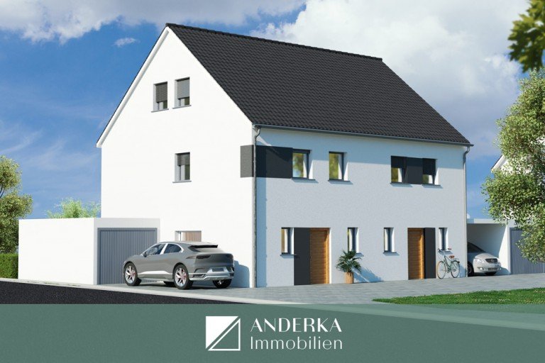  Haunsheim Doppelhaush�lfte Das perfekte Zuhause - Neubau-Doppelhaush�lfte mit KFW-55-Standard in Haunsheim!