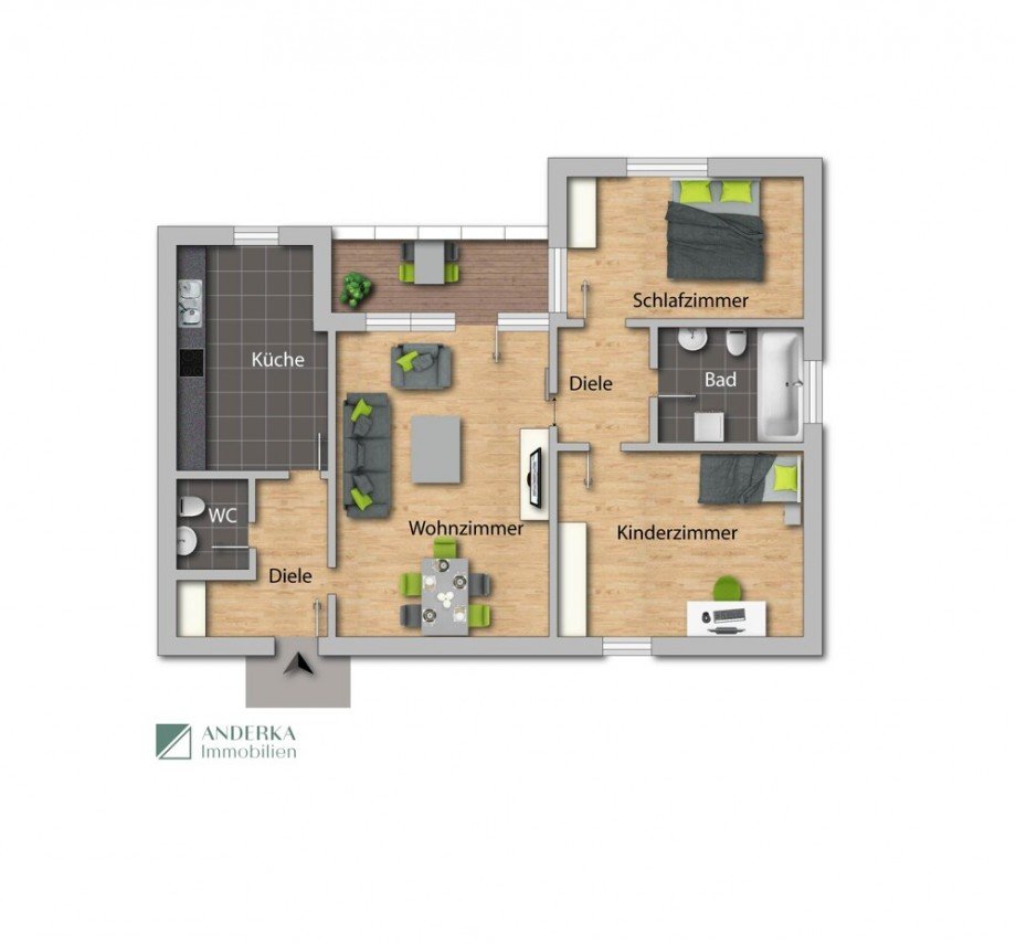  Etagenwohnung G�nzburg