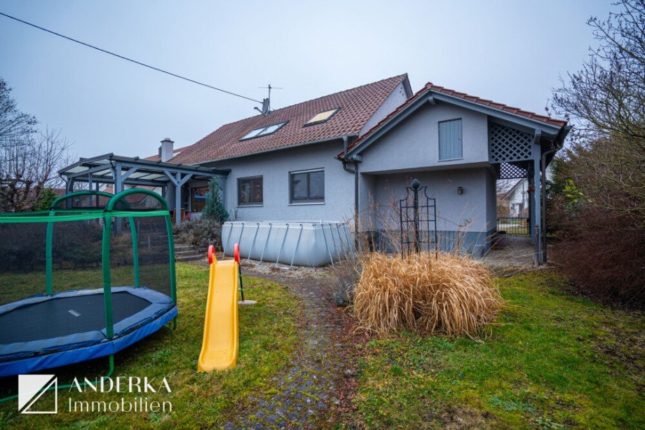 Au�enansicht Garten Einfamilienhaus K�tz / Gro�k�tz