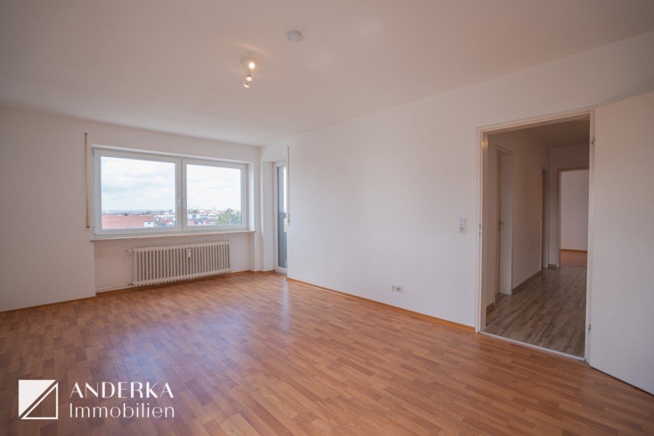 Wohnzimmer Etagenwohnung G�nzburg