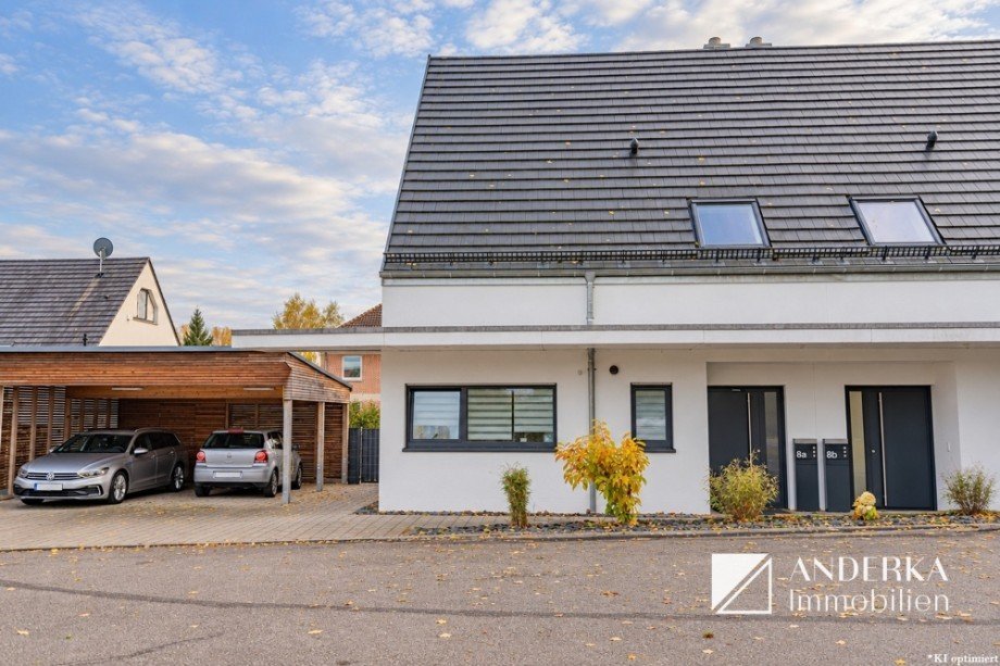 Hausansicht Doppelhaush�lfte G�nzburg / Nornheim