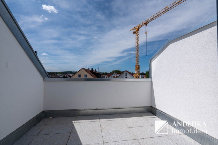 Loggia Dachgeschosswohnung Dietenheim