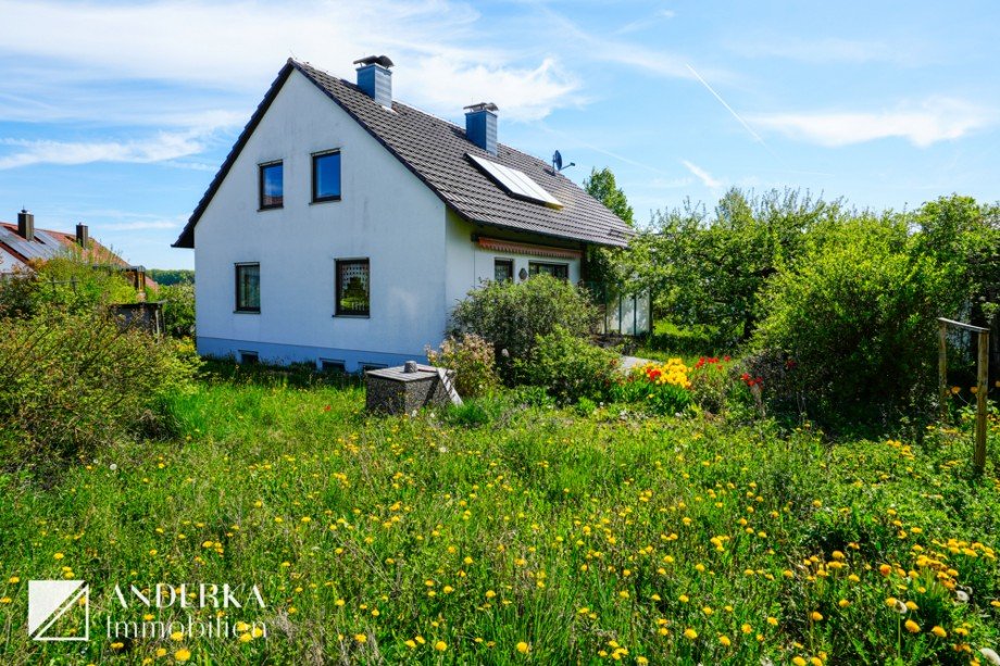 Hausansicht hinten Einfamilienhaus G�nzburg