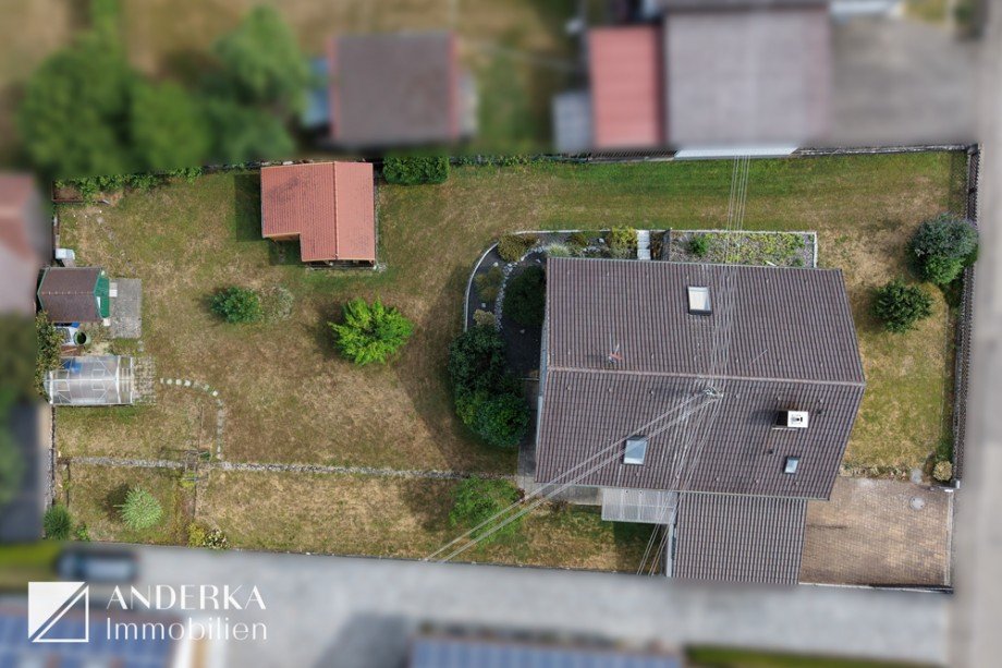 Drohnenaufnahme Einfamilienhaus Ichenhausen / Oxenbronn