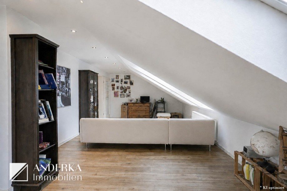 Wohnbereich Dachgeschosswohnung Leipheim